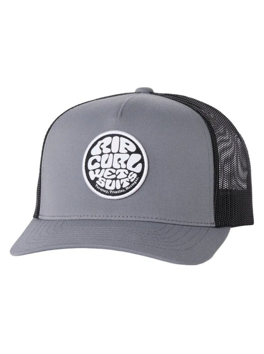 Rip curl kšiltovka Wetsuit Icon Trucker Black / Grey | Černá | Velikost One Size