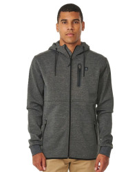 Rip curl pánská mikina Anti Series Departed Charcoal Marle | Šedá | Velikost XL