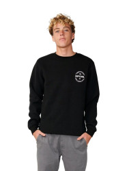 Rip curl pánská mikina Staple Crew Black | Černá | Velikost M