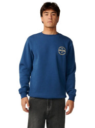 Rip curl pánská mikina Staple Crew Light Navy | Modrá | Velikost M