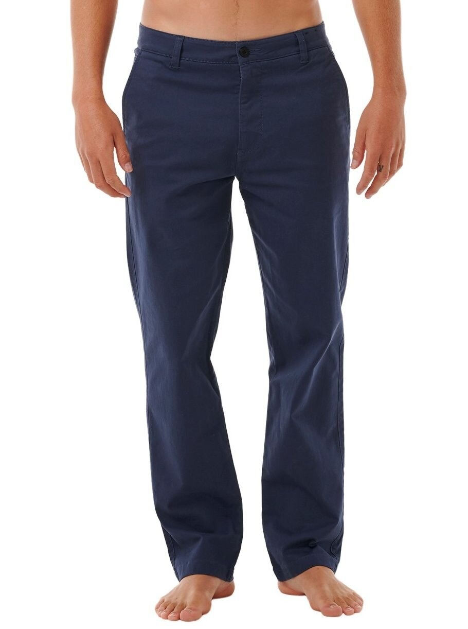 Rip curl pánské kalhoty Classic Surf Chino Navy | Modrá | Velikost 34