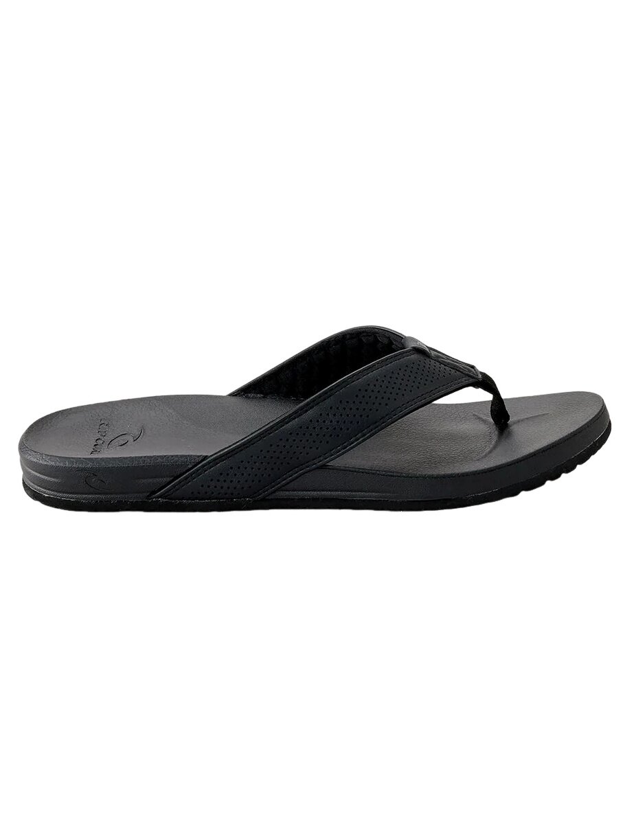 Rip curl pánské žabky Chiba Bloom Black | Černá | Velikost 44 EU