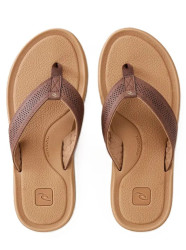 Rip curl pánské žabky Chiba Bloom Brown / Tan | Hnědá | Velikost 46 EU