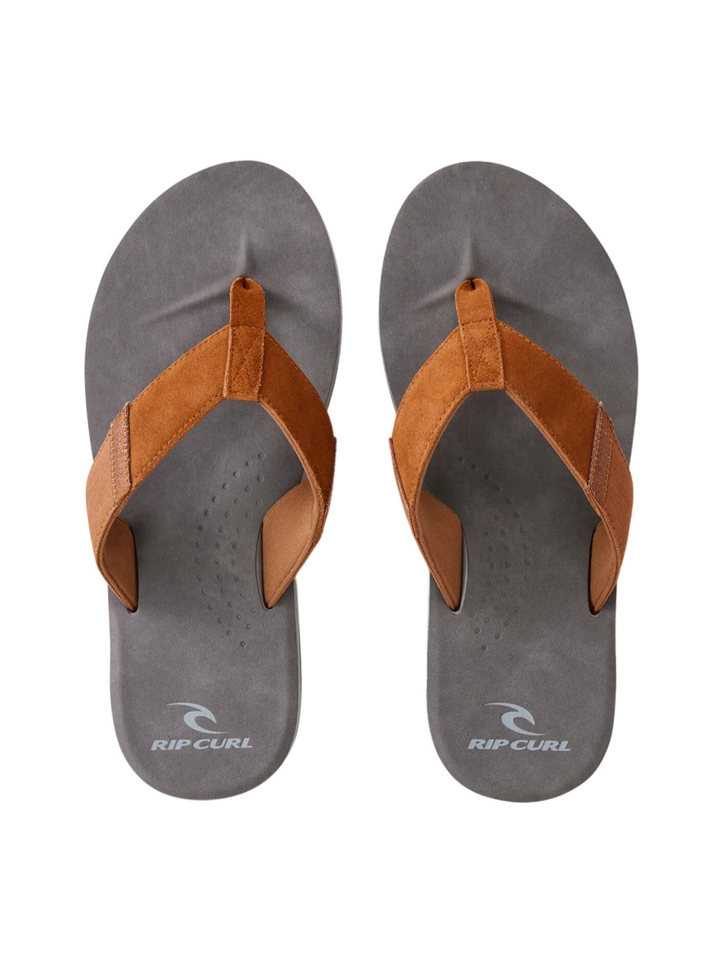 Rip curl pánské žabky Oxford Bombay Brown | Hnědá | Velikost 43