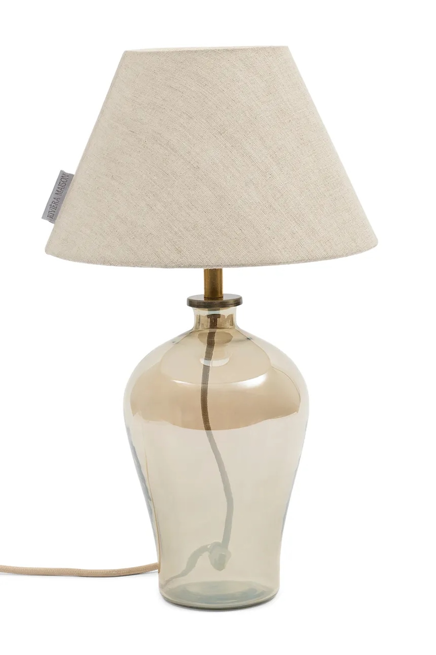 Riviera Maison  lampa stolní ze skla 25 x 46 cm