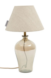 Riviera Maison  lampa stolní ze skla 25 x 46 cm