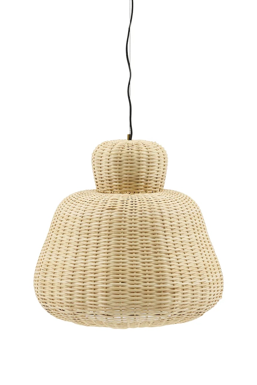 Riviera Maison  lampa závěsná z ratanu 55 x 48 cm