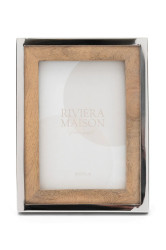 Riviera Maison  rámeček na fotku dekorativní s přídavkem dřeva mango 15 x10 cm