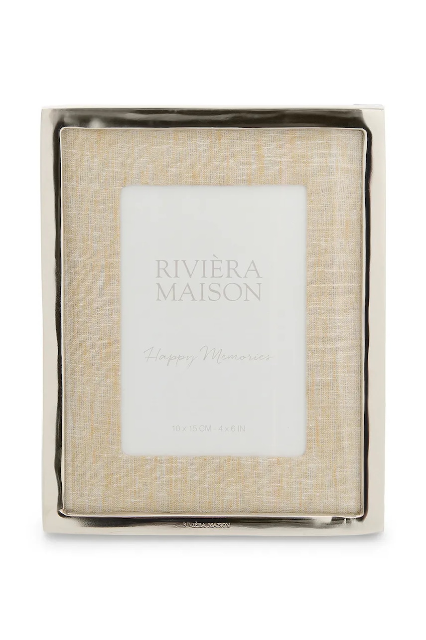 Riviera Maison  rámeček na fotku vyrobený z hliníku 23 x 18,5 x 2 cm