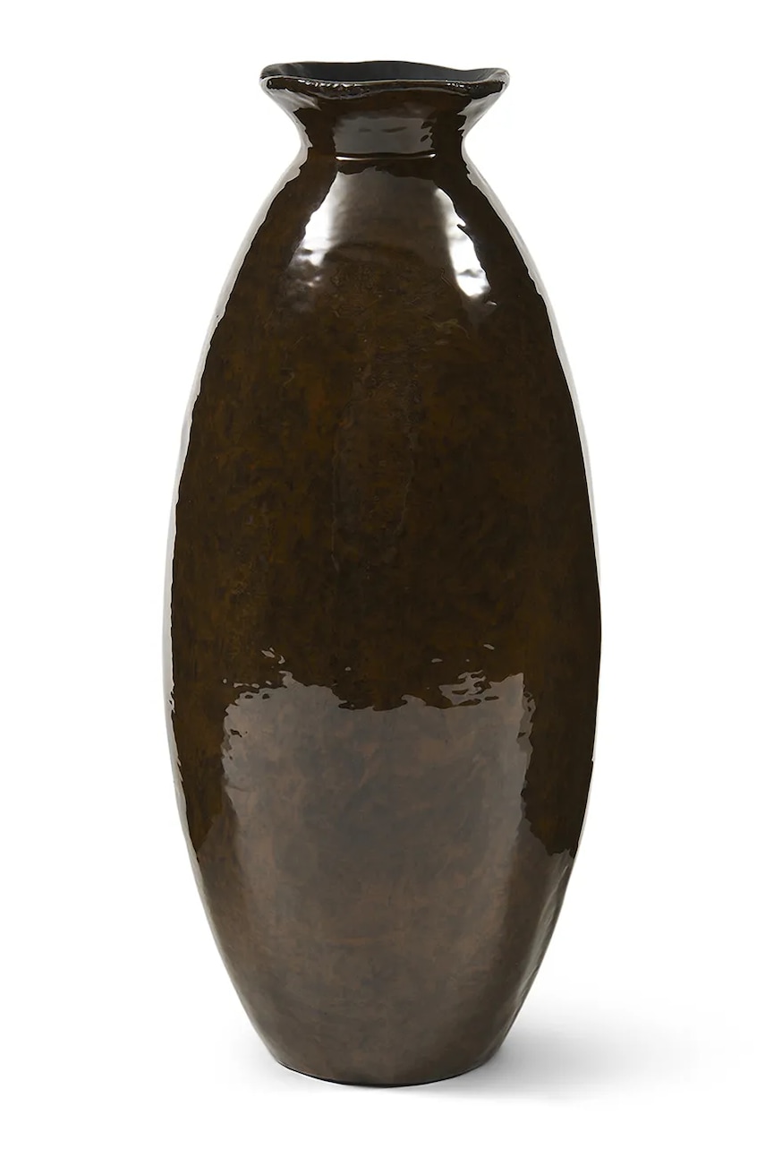 Riviera Maison  váza dekorativní z hliníku 15 x 36 cm
