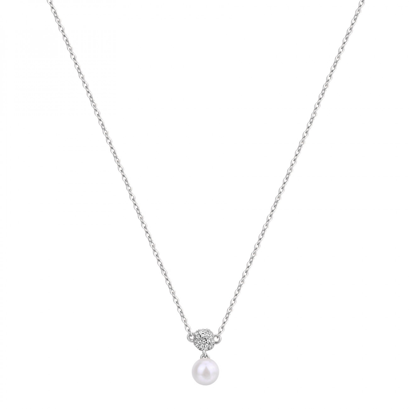 Rosato Elegantní stříbrný náhrdelník Azzurra RZAZ001