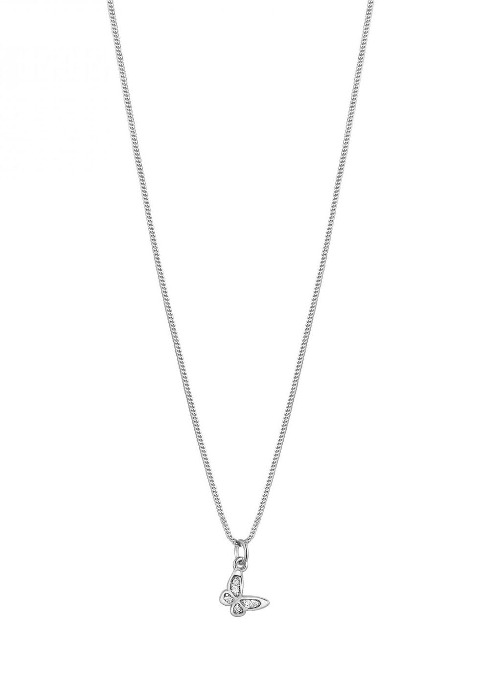 Rosato Něžný stříbrný náhrdelník s motýlem Allegra RZAL033 (řetízek, přívěsek)