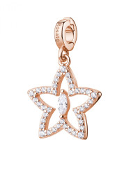 Rosato Pozlacený přívěsek Hvězda s kubickými zirkony Storie RZ261