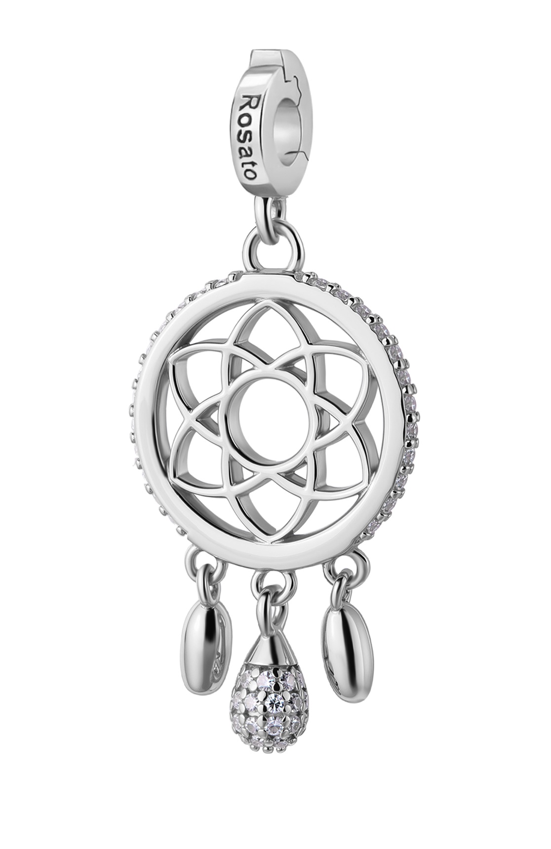 Rosato Stříbrný přívěsek Lapač snů se zirkony Storie RZ254R