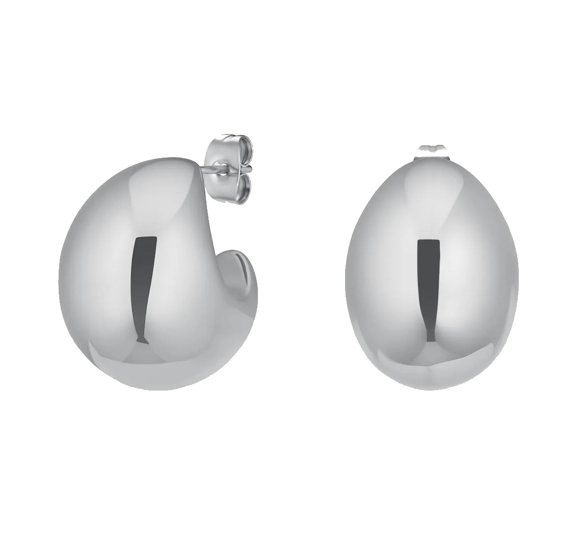 Rosefield Masivní ocelové náušnice Chunky JECMS-J982