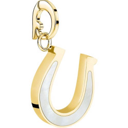 Rosefield Slušivý pozlacený přívěsek Podkova The Pendant PE-Gold-HORSESHOE