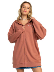 Roxy dámská mikina Backyard Party B Cedar Wood | Hnědá | Velikost M