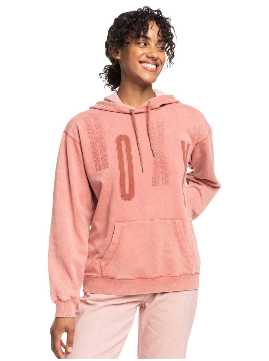 Roxy dámská mikina Gonnagetaway Cedar Wood | Růžová | Velikost S