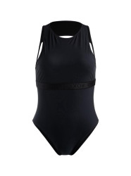 Roxy dámské jednodílné plavky Active Anthracite | Černá | Velikost XS