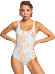 Roxy dámské jednodílné plavky Island In The Sun Cool Blue / Island Time | Modrá | Velikost XS