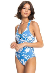 Roxy dámské jednodílné plavky Love Regatta / Surf Trippin Bico | Modrá | Velikost XS