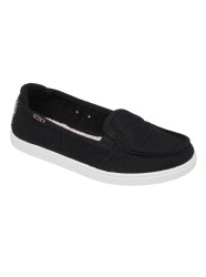 Roxy dámské letní boty Minnow VII Black | Černá | Velikost 8 US | 100% bavlna
