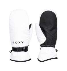 Roxy dámské rukavice Jetty Solid Bright White | Bílá | Velikost L