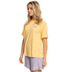 Roxy dámské tričko Moonlight Sun Flax | Žlutá | Velikost M