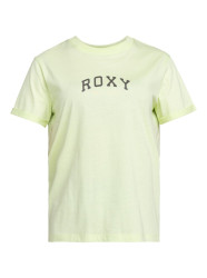 Roxy dámské tričko Noon Ocean Butterfly | Zelená | Velikost L | 100% bavlna