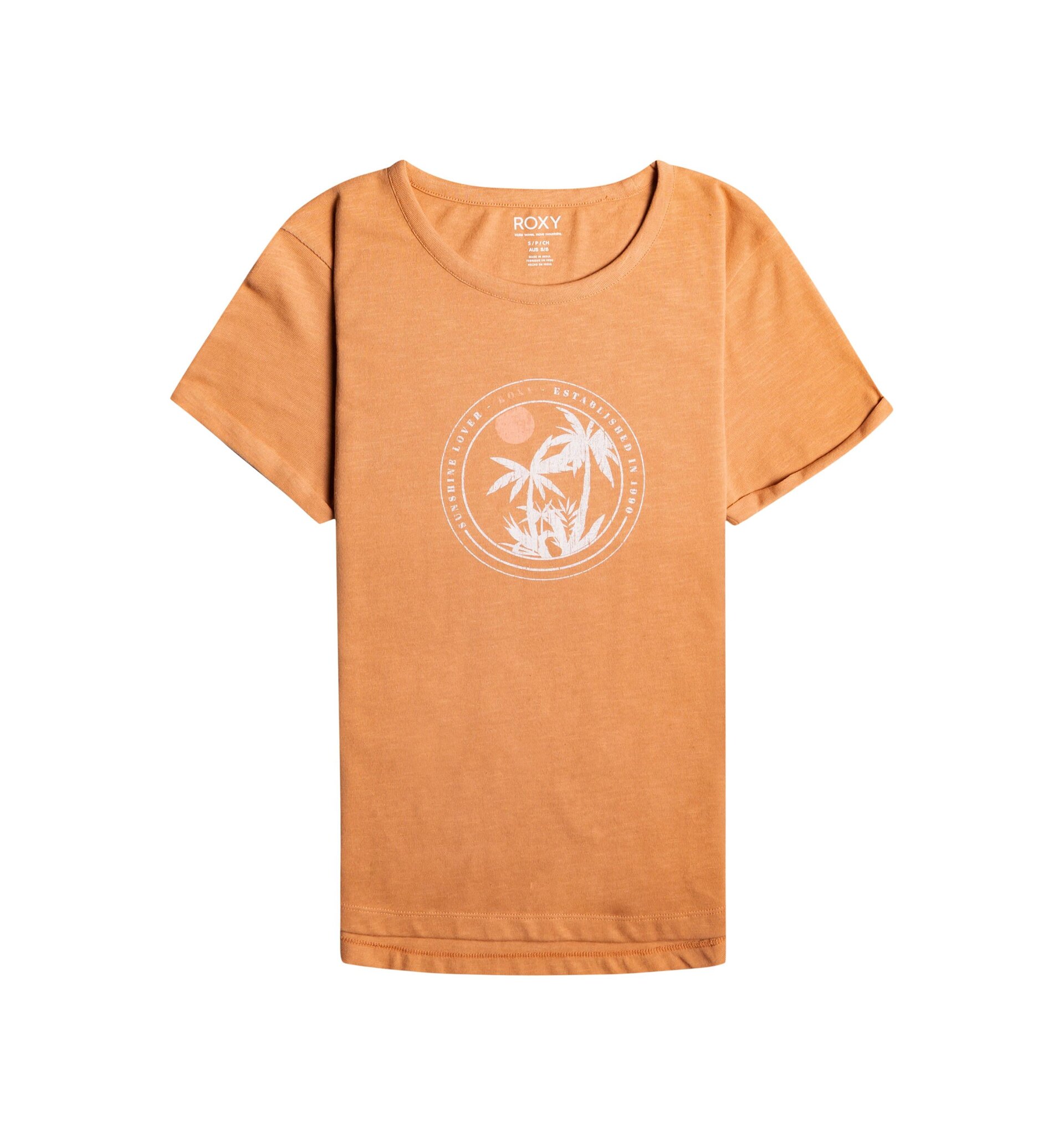 Roxy dámské tričko Ocean After Cork | Hnědá | Velikost S