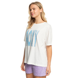 Roxy dámské tričko Sand Under Sky Snow White | Bílá | Velikost S