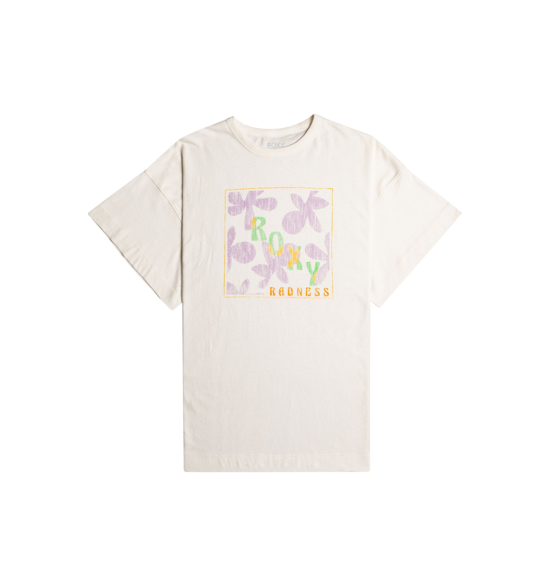 Roxy dámské tričko Sweet Flowers Snow White | Bílá | Velikost L