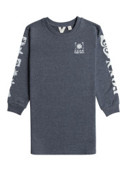 Roxy dětská mikina Kiss From A Rose Mood Indigo | Modrá | Velikost 14 r.