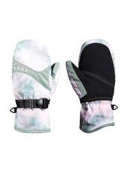 Roxy dětské rukavice Jetty Girl Mitt Mttn Sea Pine Mystery Fog | Modrá | Velikost M