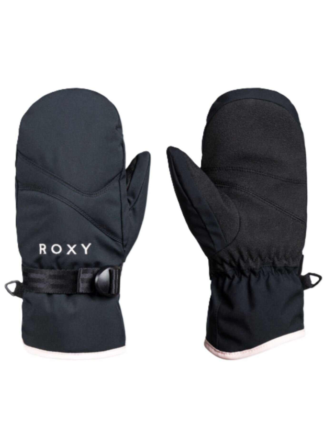Roxy dětské rukavice Jettygirlsolid True Black | Černá | Velikost L
