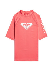 Roxy dětské tričko na surf Wholehearted Sun Kissed Coral | Růžová | Velikost 10 r.