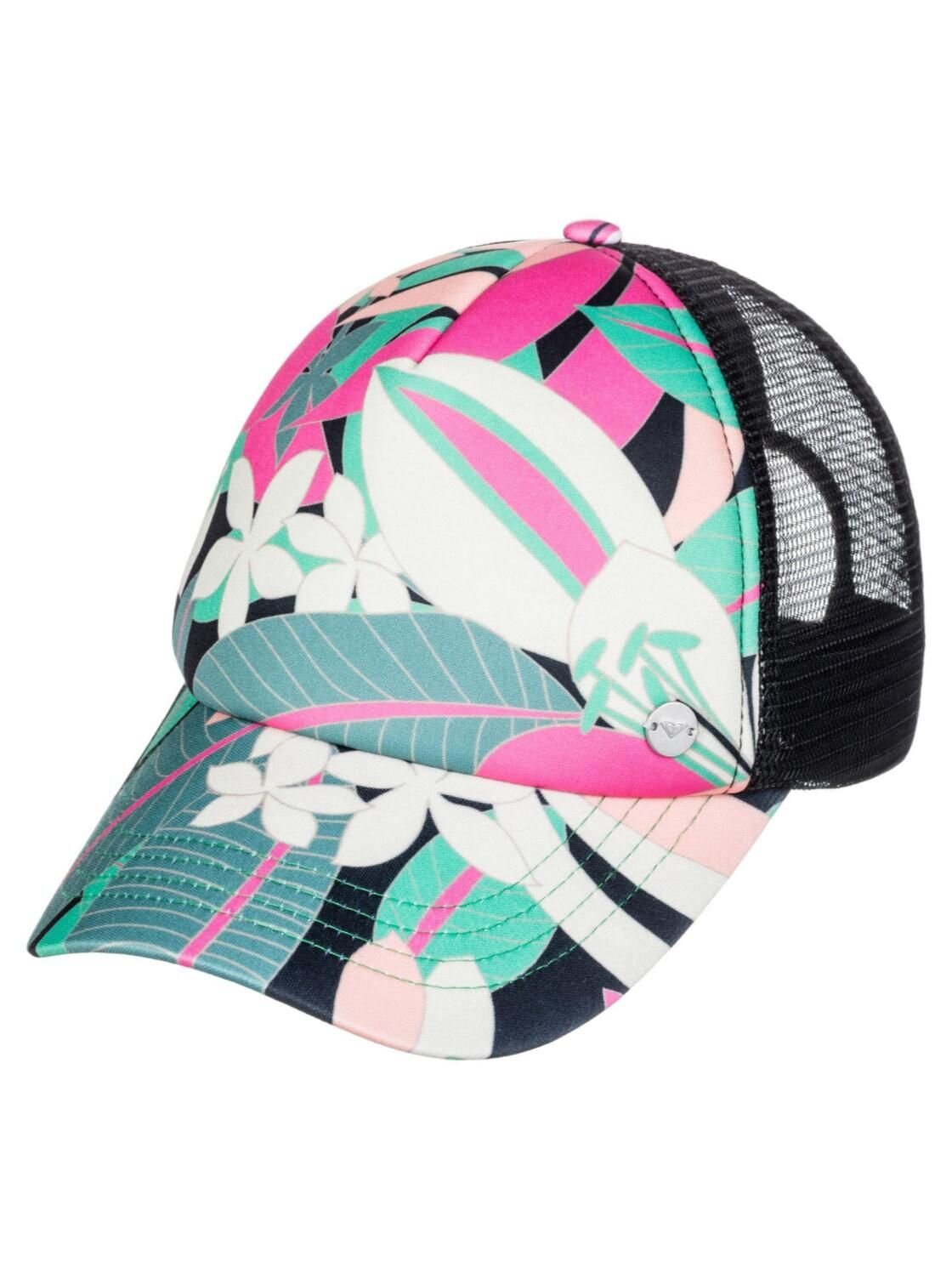 Roxy kšiltovka Beautiful Morning Anthracite Palm Song Axs | Černá | Velikost One Size