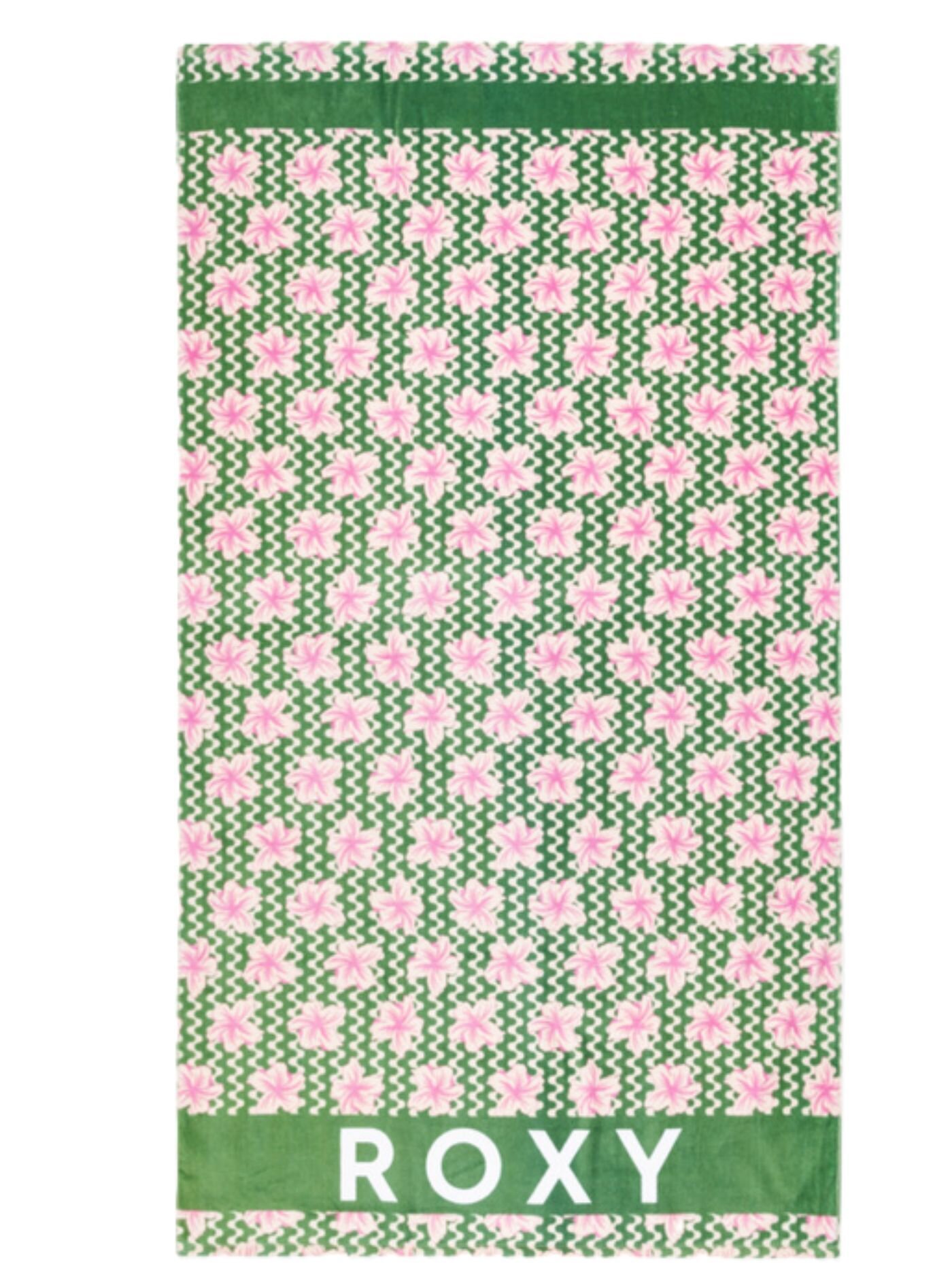Roxy osuška Cold Water Printed Basil Party Waves Yw | Růžová | Velikost One Size | 100% bavlna