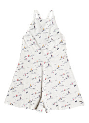 Roxy Shinny Shell Strappy Romper Marshmallow Boat Trip Small | Mnohobarevná | Velikost M | 100% bavlna
