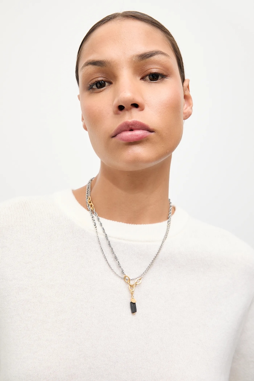 Ručně vyrobený stříbrný náhrdelník Answear.LAB