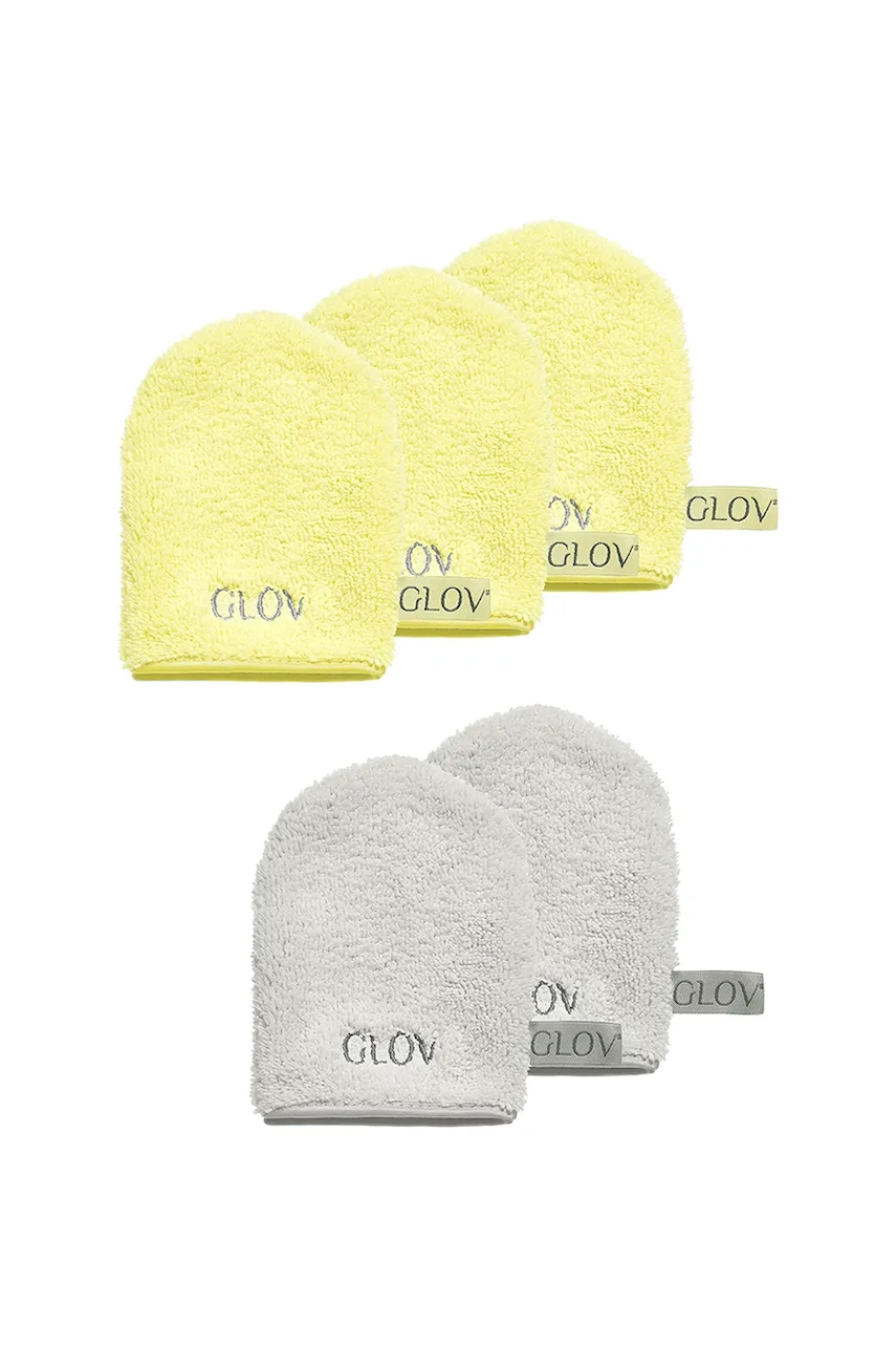 Rukavice na odličování a čištění obličeje pouze pomocí vody GLOV ICONIC MITT 5-pack