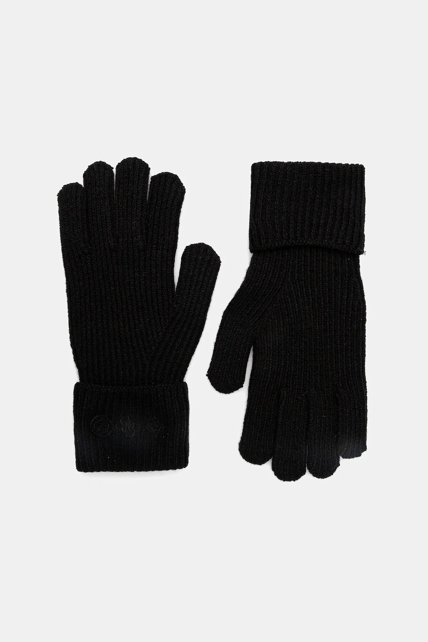 Rukavice s přídavkem vlny Guess CRESIDIA