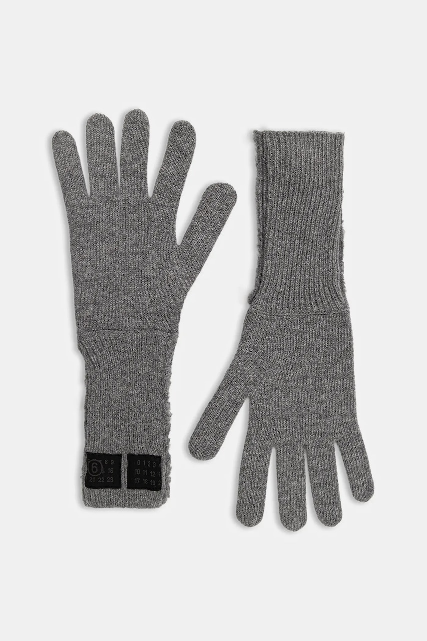 Rukavice s přídavkem vlny MM6 Maison Margiela