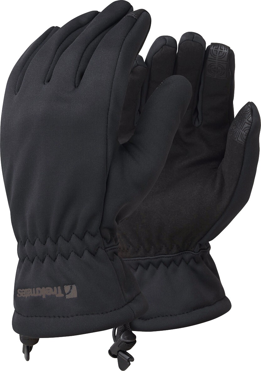 Rukavice Trekmates  Rigg Glove Black, M