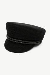 RUSLAN BAGINSKIY  bekovka dámská s vlnou Monogram-embellished Cap