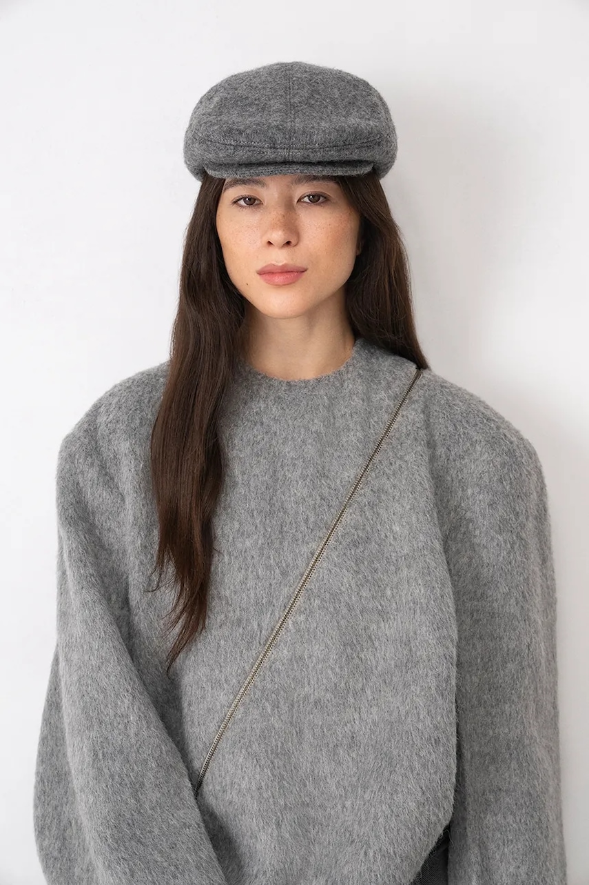 RUSLAN BAGINSKIY  bekovka dámská s vlnou Wool-blend Ivy Cap