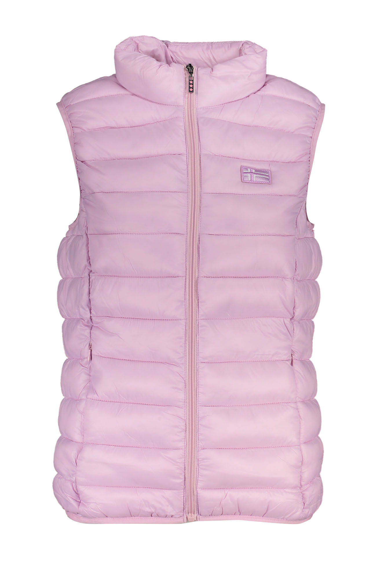 Růžová dámská vesta