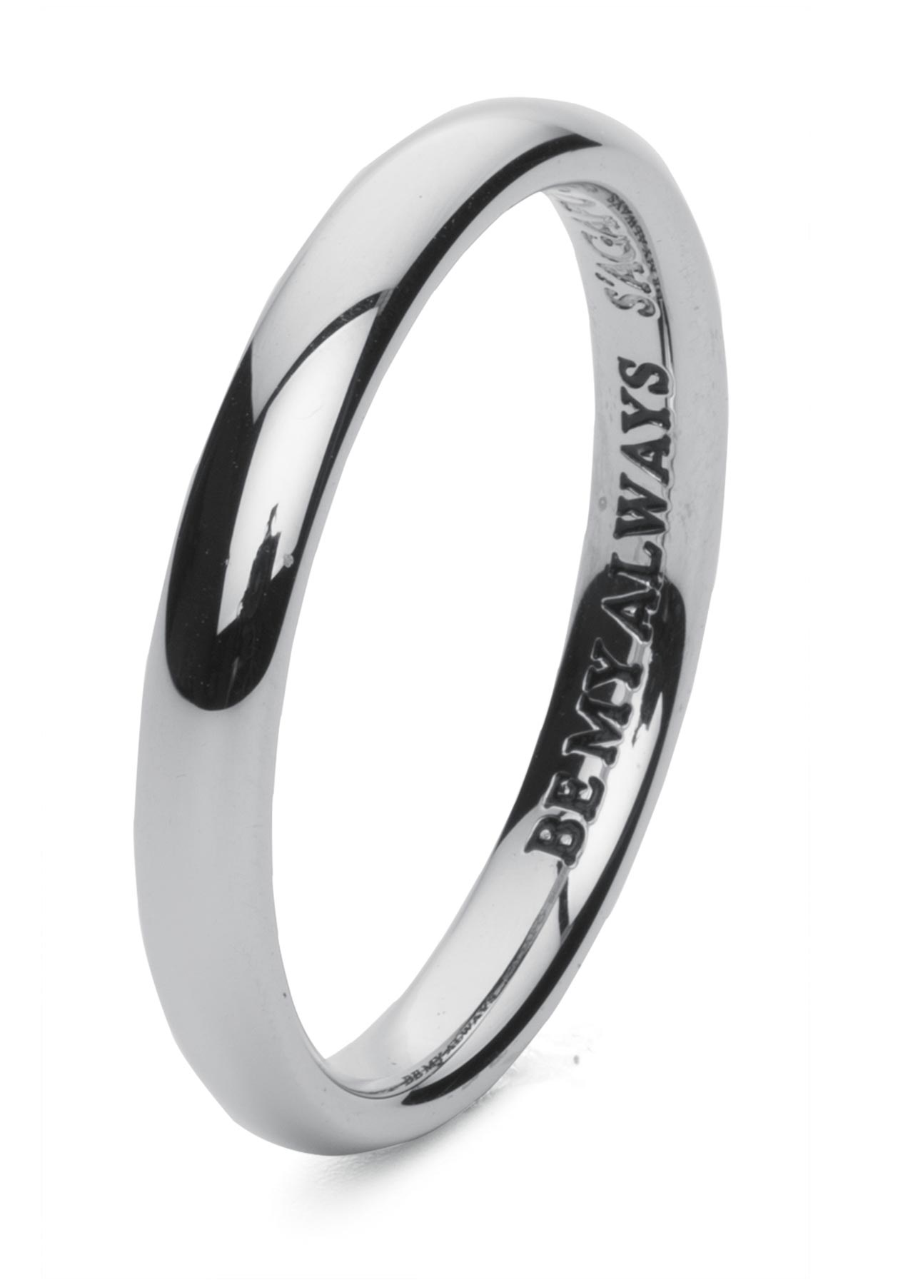 S'Agapõ Dámský snubní prsten z oceli For Love SFV35 54 mm