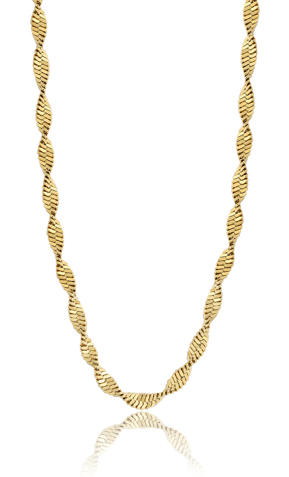 S'Agapõ Elegantní pozlacený řetízek Hádek Chunky SHK46