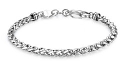 S'Agapõ Pánský ocelový náramek Ripple SRP24